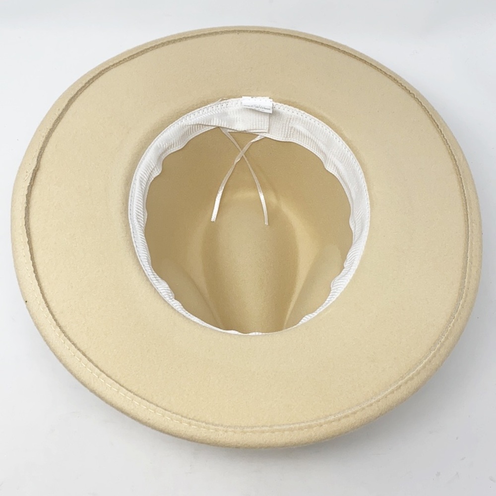 Western Boho Metal Band Classic Panama Hat - Picture 7 of 9